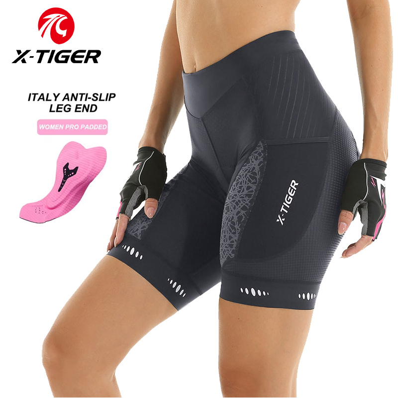 X-TIGER شورت ركوب الدراجات الن - مراجعة Mountain Biking Shorts Women وسعره