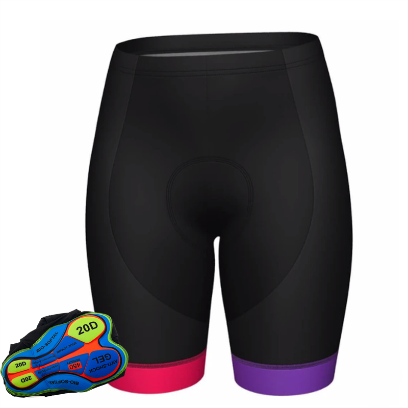 20D جل الوسادة الدراجة الجوارب - مراجعة Mountain Biking Shorts Women وسعره