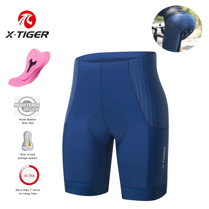 X-TIGER المرأة الدراجات السراو - مراجعة Mountain Biking Shorts Women وسعره