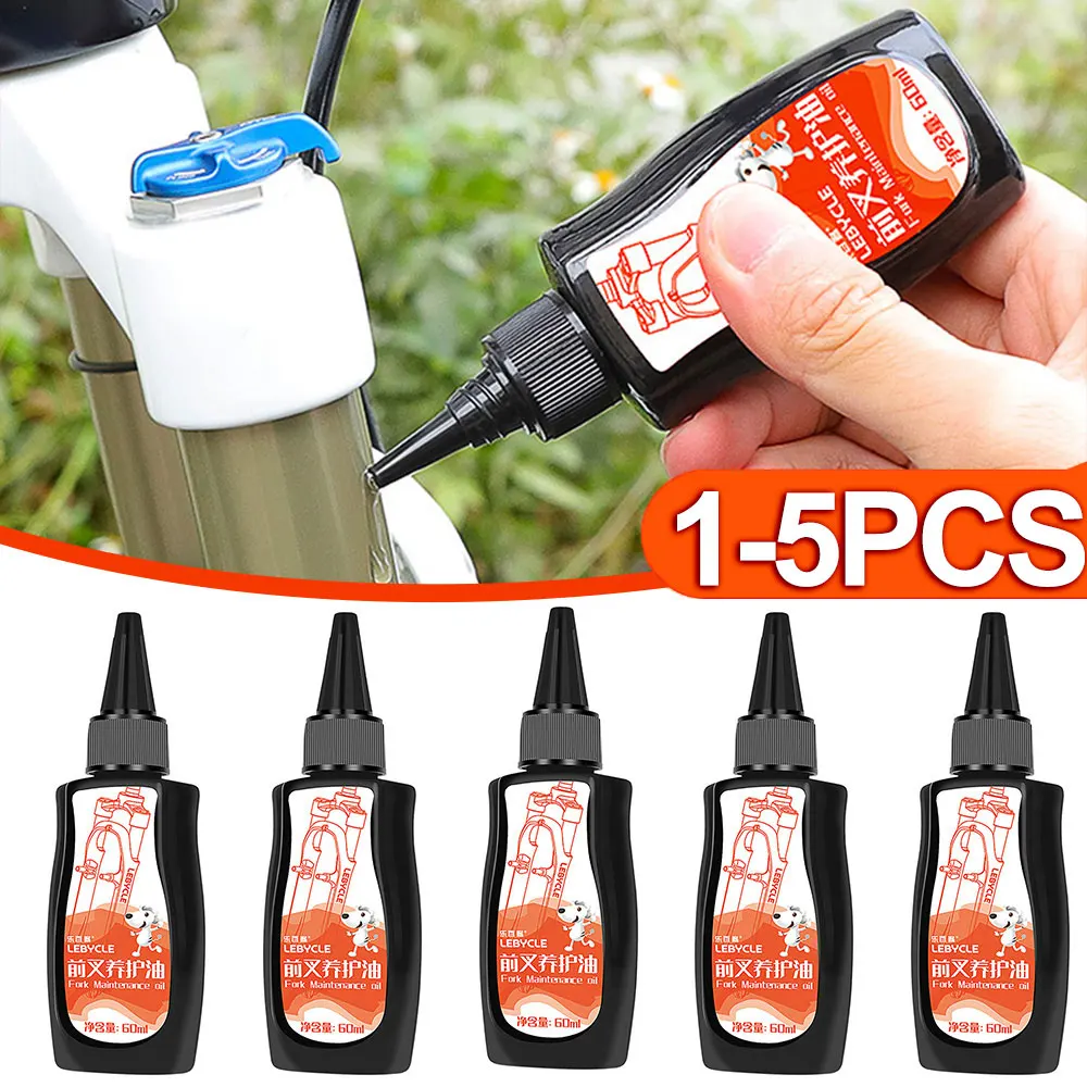 1-5 قطع 60 مل زيت سيليكون لامت - مراجعة Mountain Biking Equipment وسعره